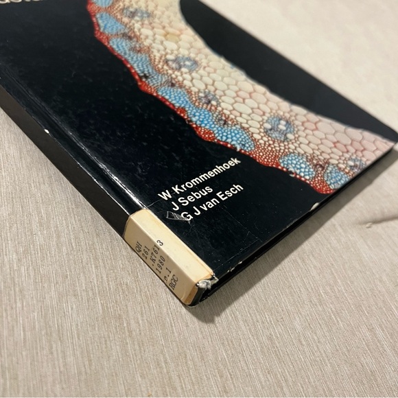 👑Vintage 1980 Biological Structures Atlas Krommenhoek Sebus Esch Hardcover - Picture 3 of 14